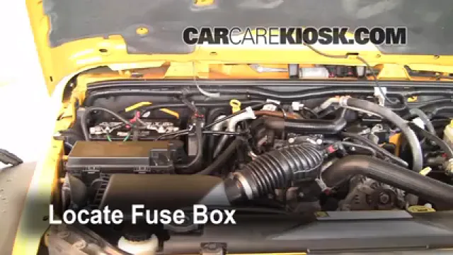 2008 Jeep Wrangler Unlimited Rubicon 3.8L V6 Fusible (motor) Cambio